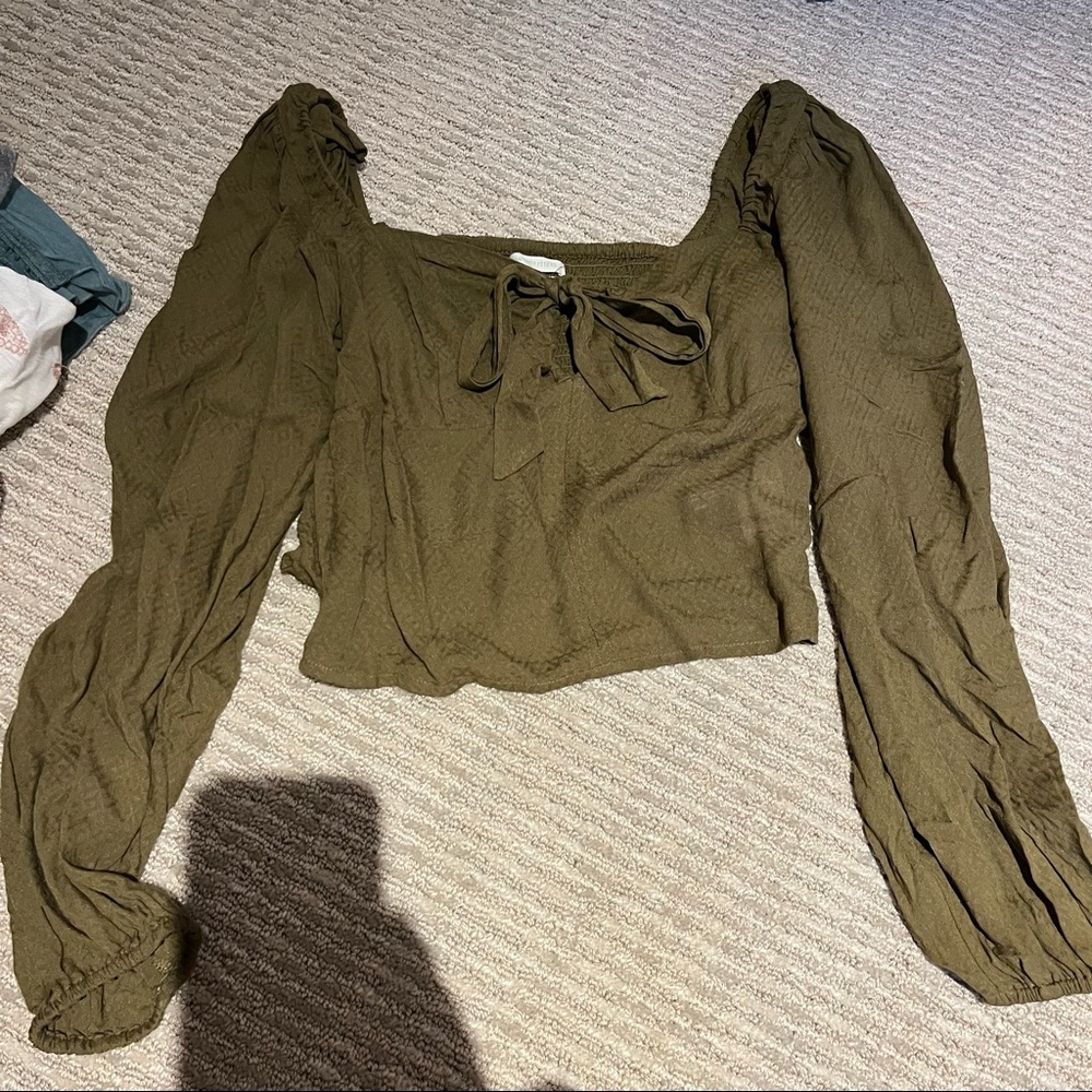 Urban Outfitters Green Longsleeve